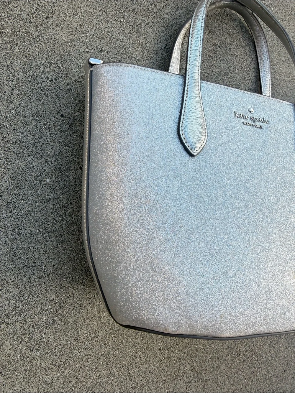 kate spade sparkling silver